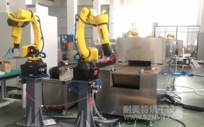 NMT-ZN-631疫苗玻璃瓶特殊涂層工藝,預(yù)熱+固化自動化對接隧道爐烘烤線(蘇州?？松?